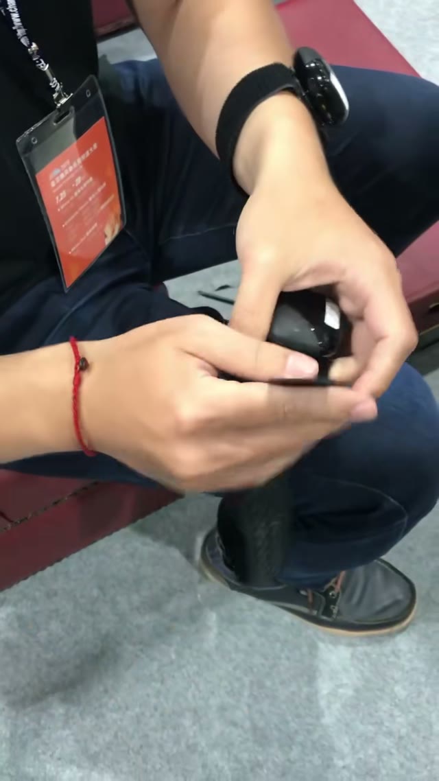 整理帶子與主機的真實示範